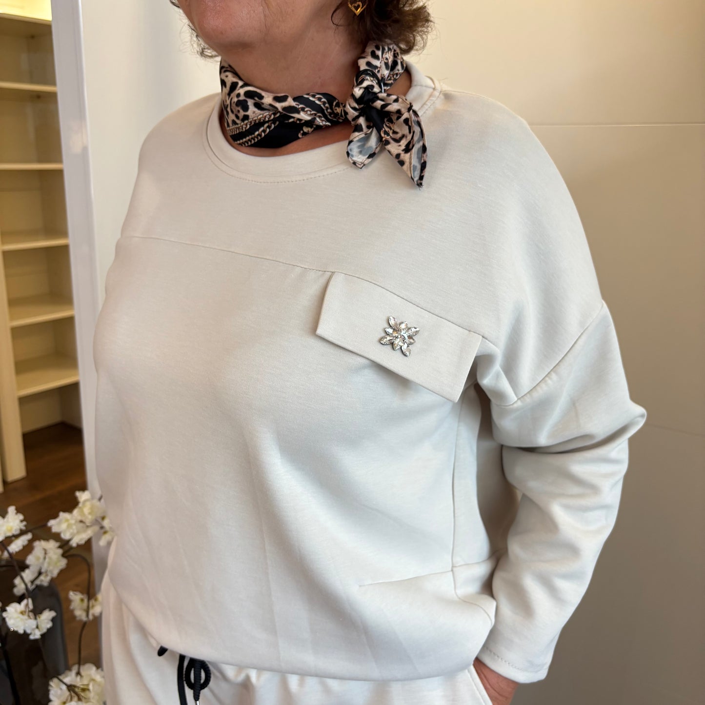 Loungewear-Set in Beige Anne