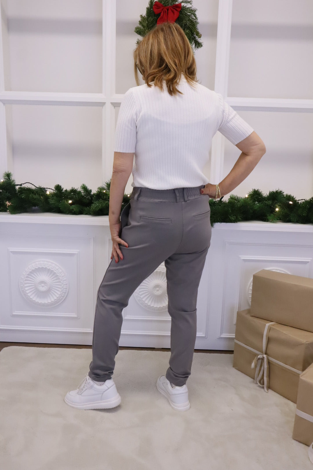 Sportlicher Blazer uni grau