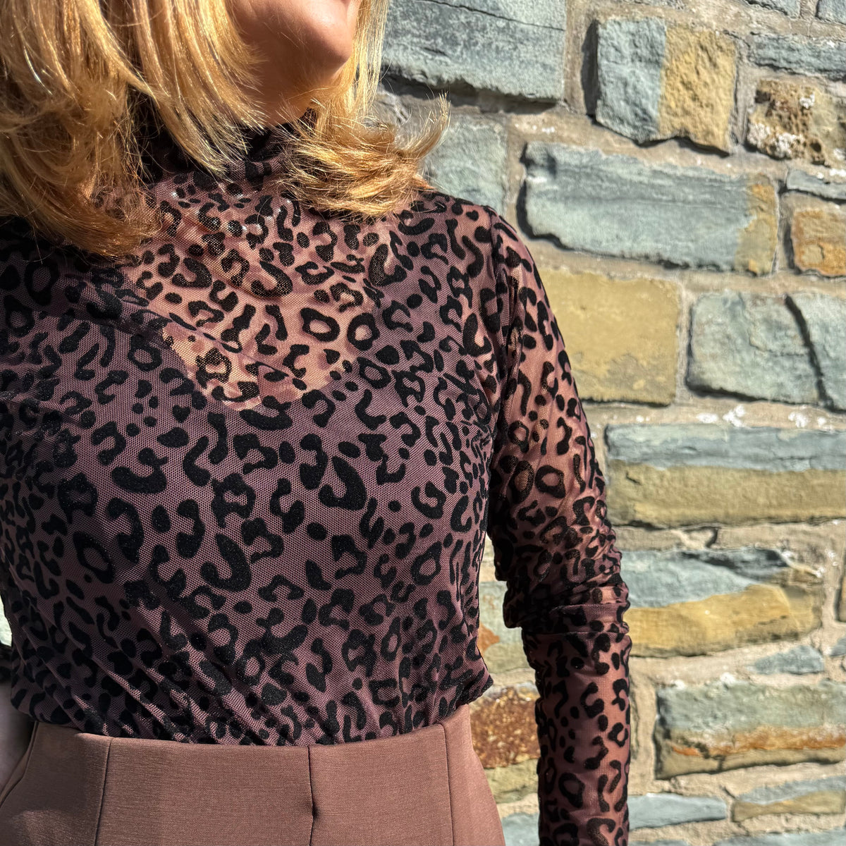 Oberteil in Mesh-Material - Irma