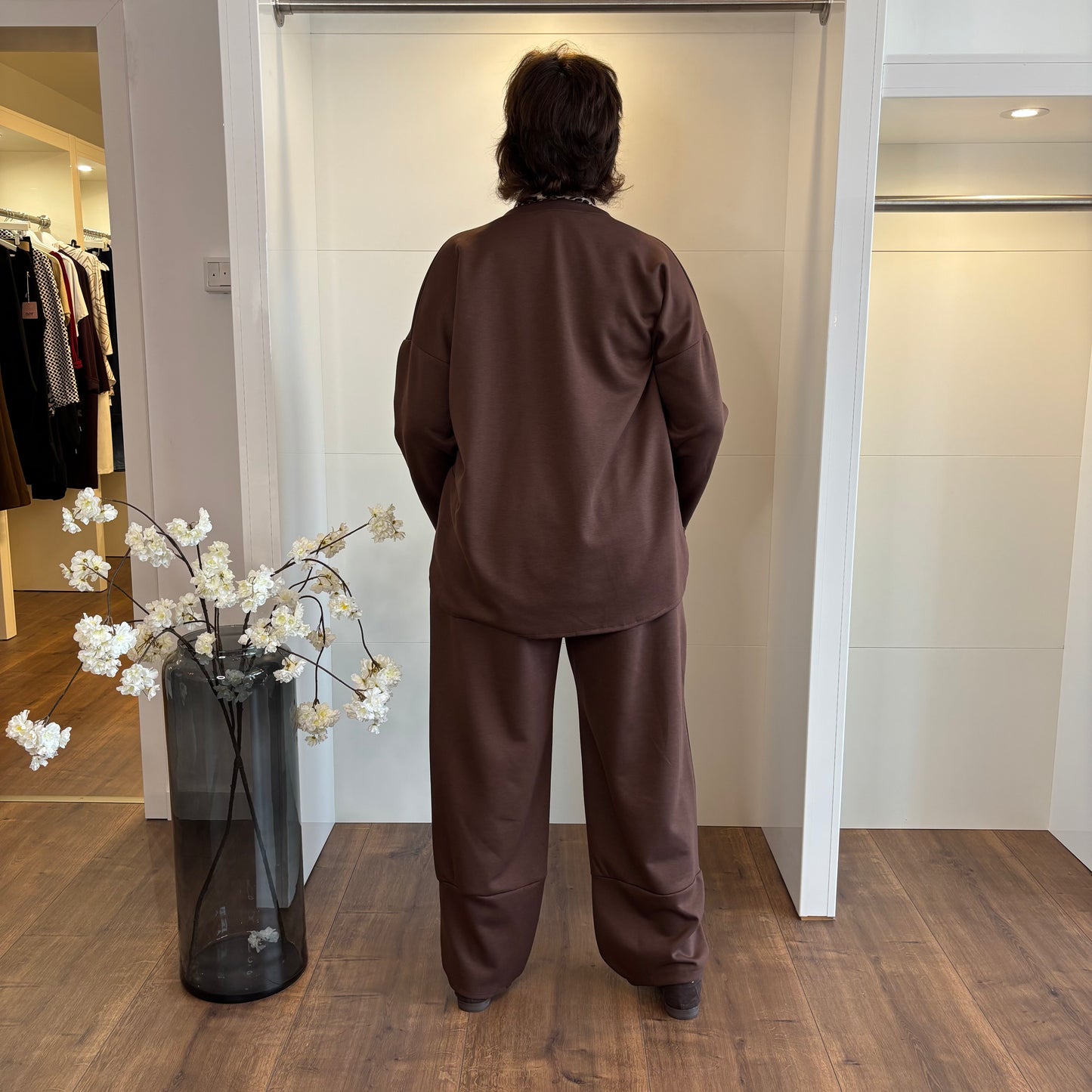 Loungewear-Hose „Choco Chic“