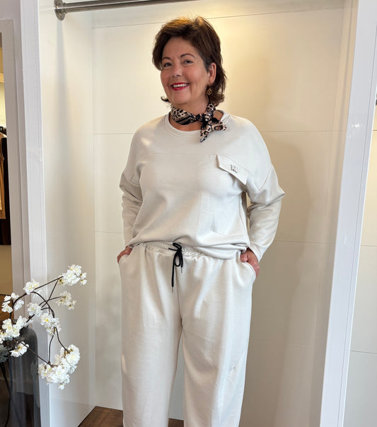 Loungewear-Oberteil „Cream Comfort“