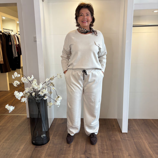 Loungewear-Hose „Cream Comfort“