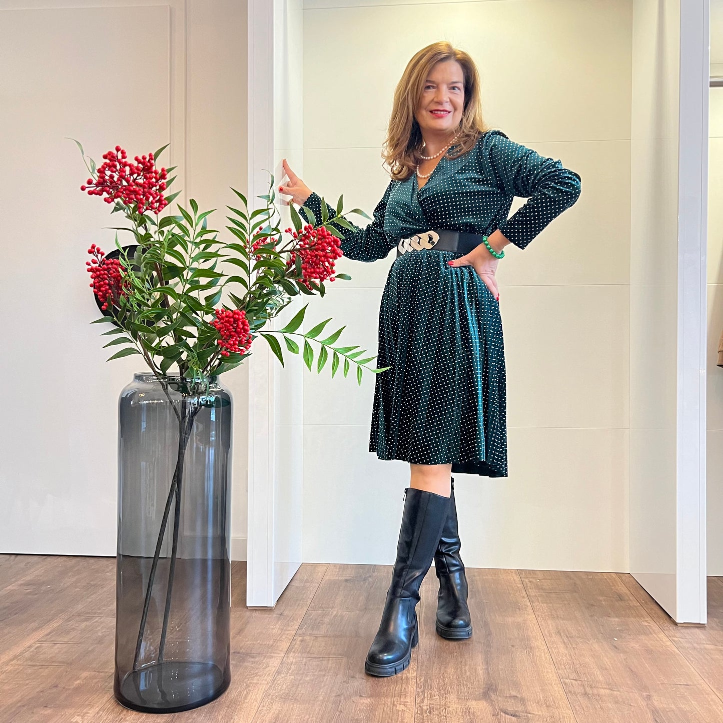 Abendkleid Tanne