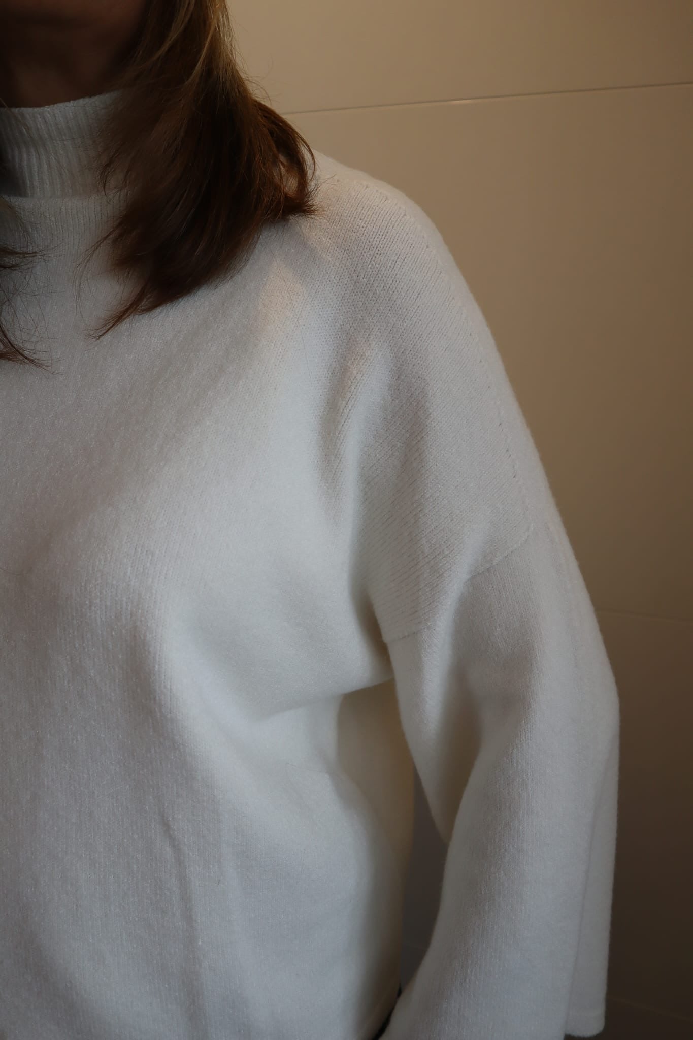 Pullover creme