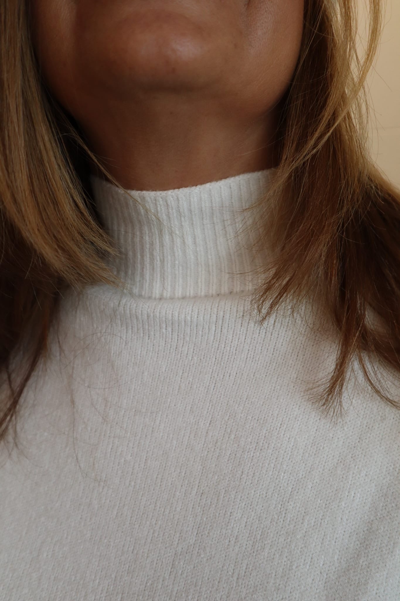 Pullover creme