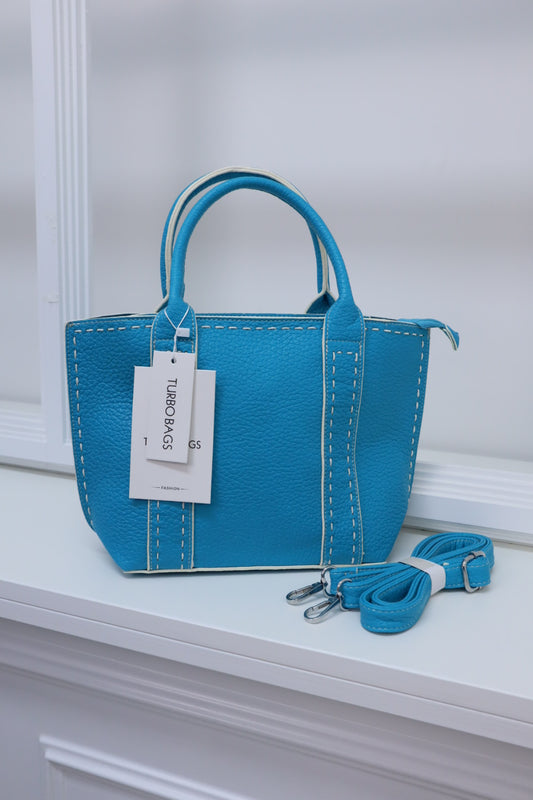 Handtasche Ally türkisblau von TURBOBAGS