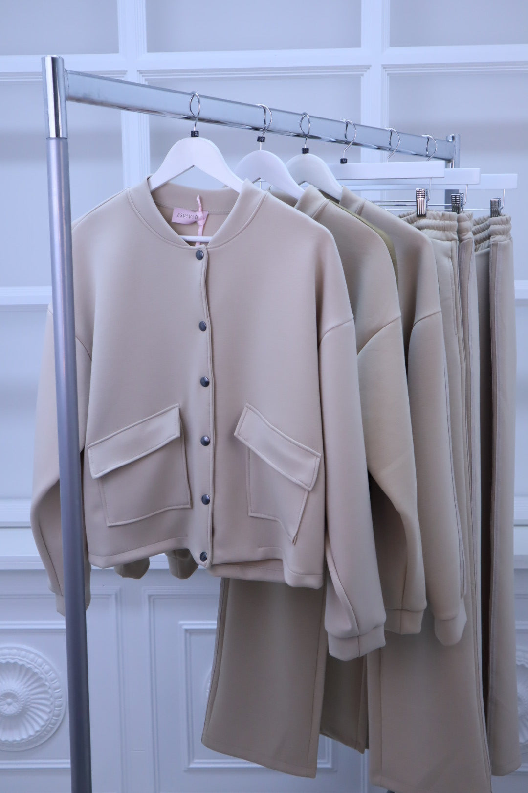 Blousonjacke Bea beige