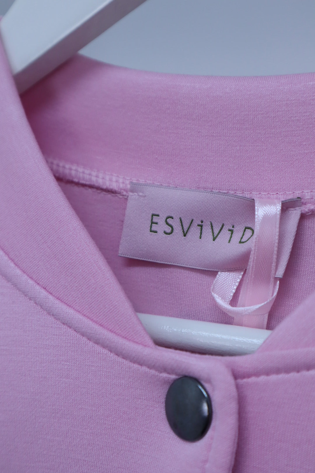 Blousonjacke Bela in rosa mit Rückenprint