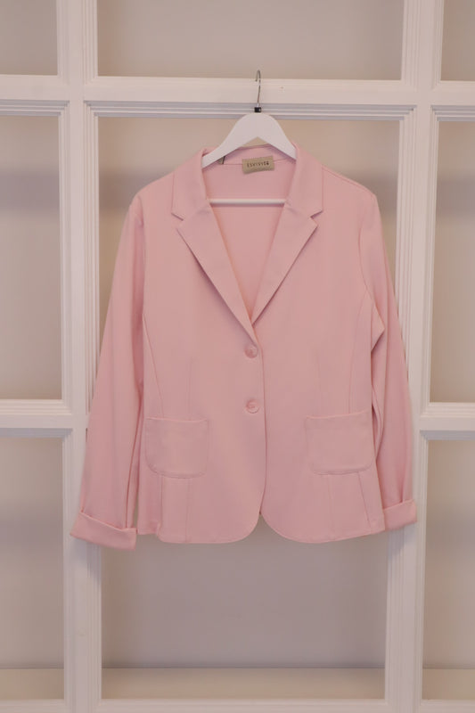 ESVIVID - Sportlicher Blazer rosa uni Beate