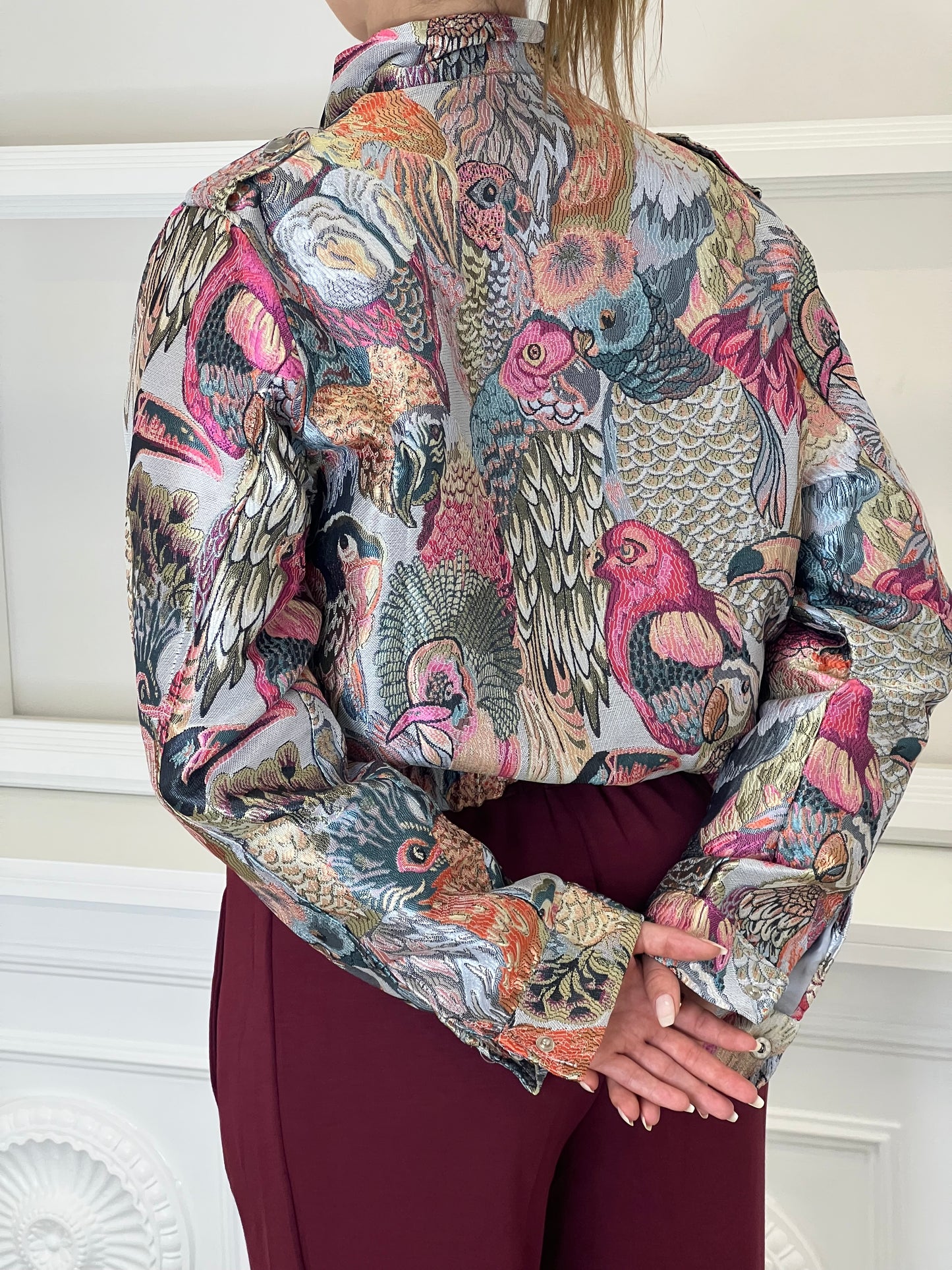 Kurzjacke mit Tiermotiv-Muster Anna