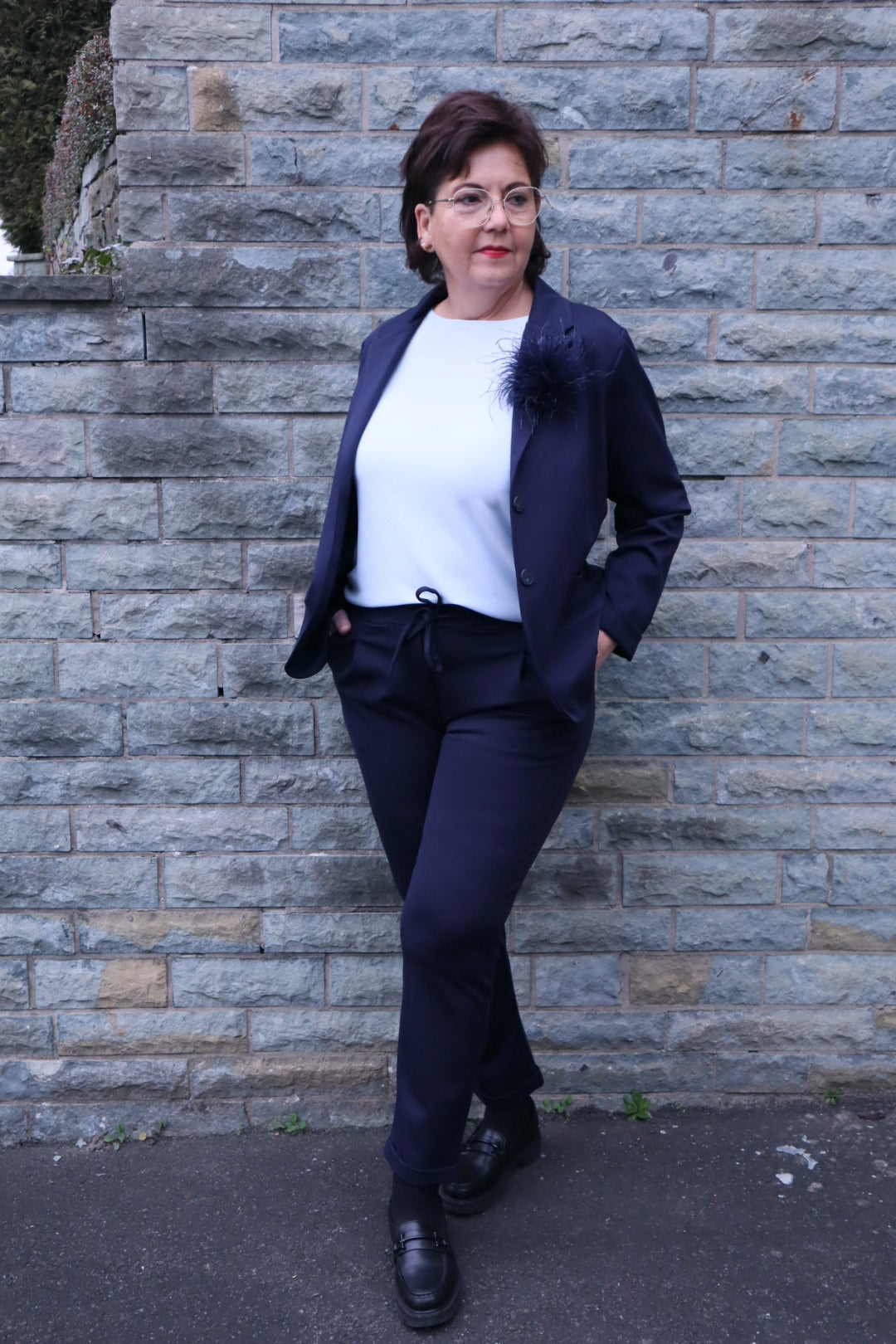 Blazer Marine-Blau Anna