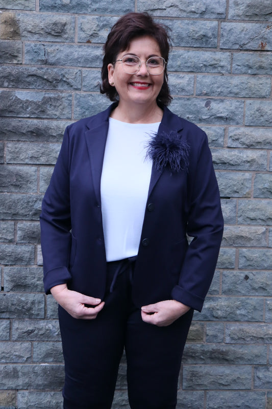 Blazer Marine-Blau Anna