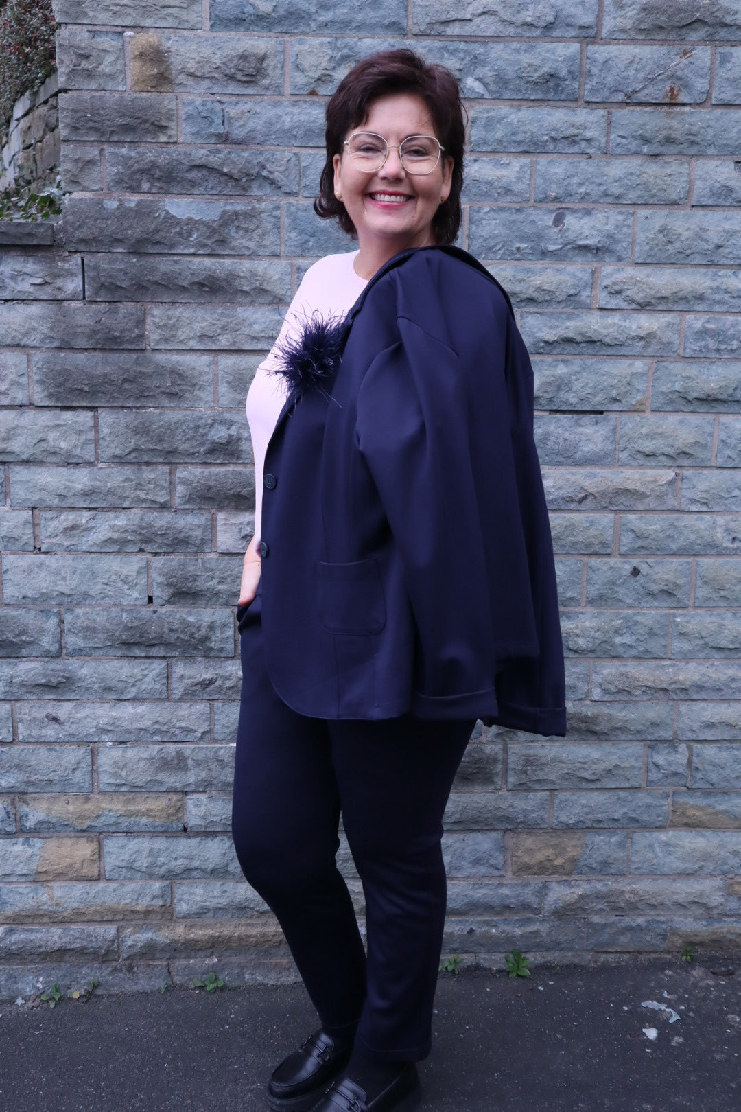 Blazer Marine-Blau Anna