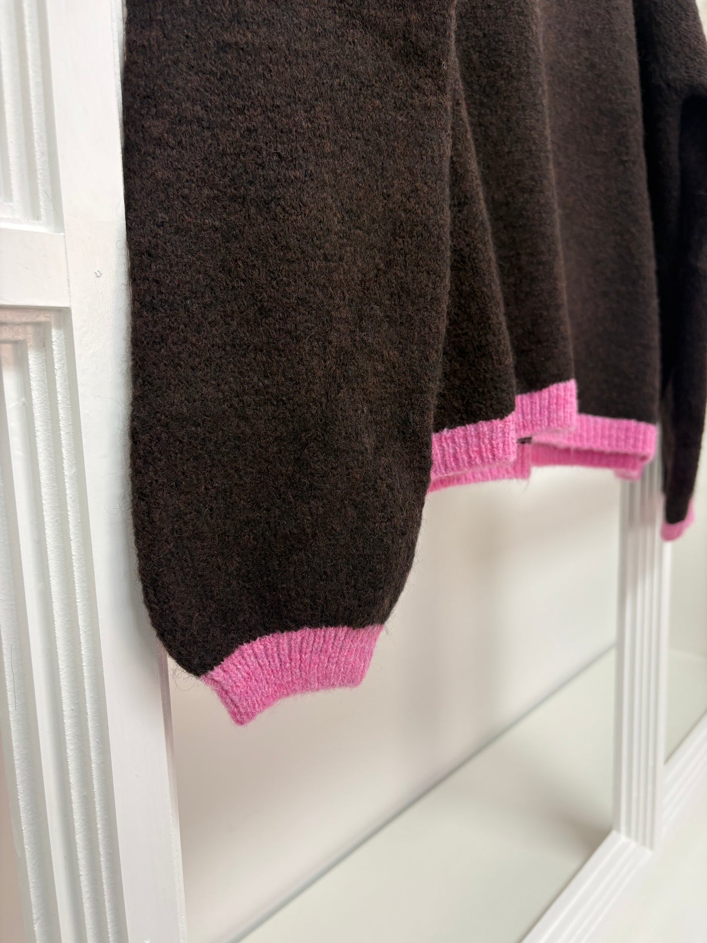 Zwillingsherz Wollmix Cardigan "Herz" Bo