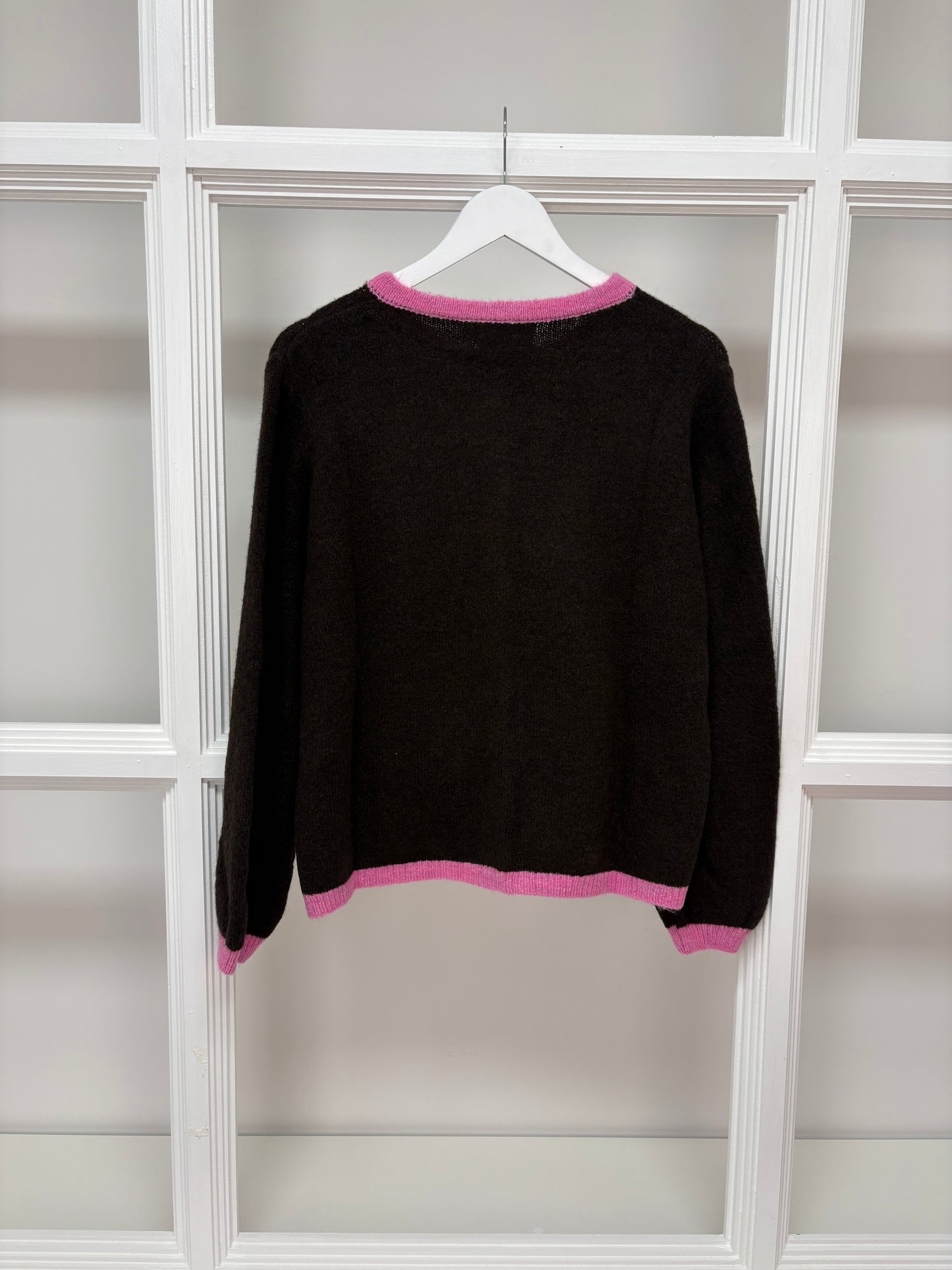 Zwillingsherz Wollmix Cardigan "Herz" Bo