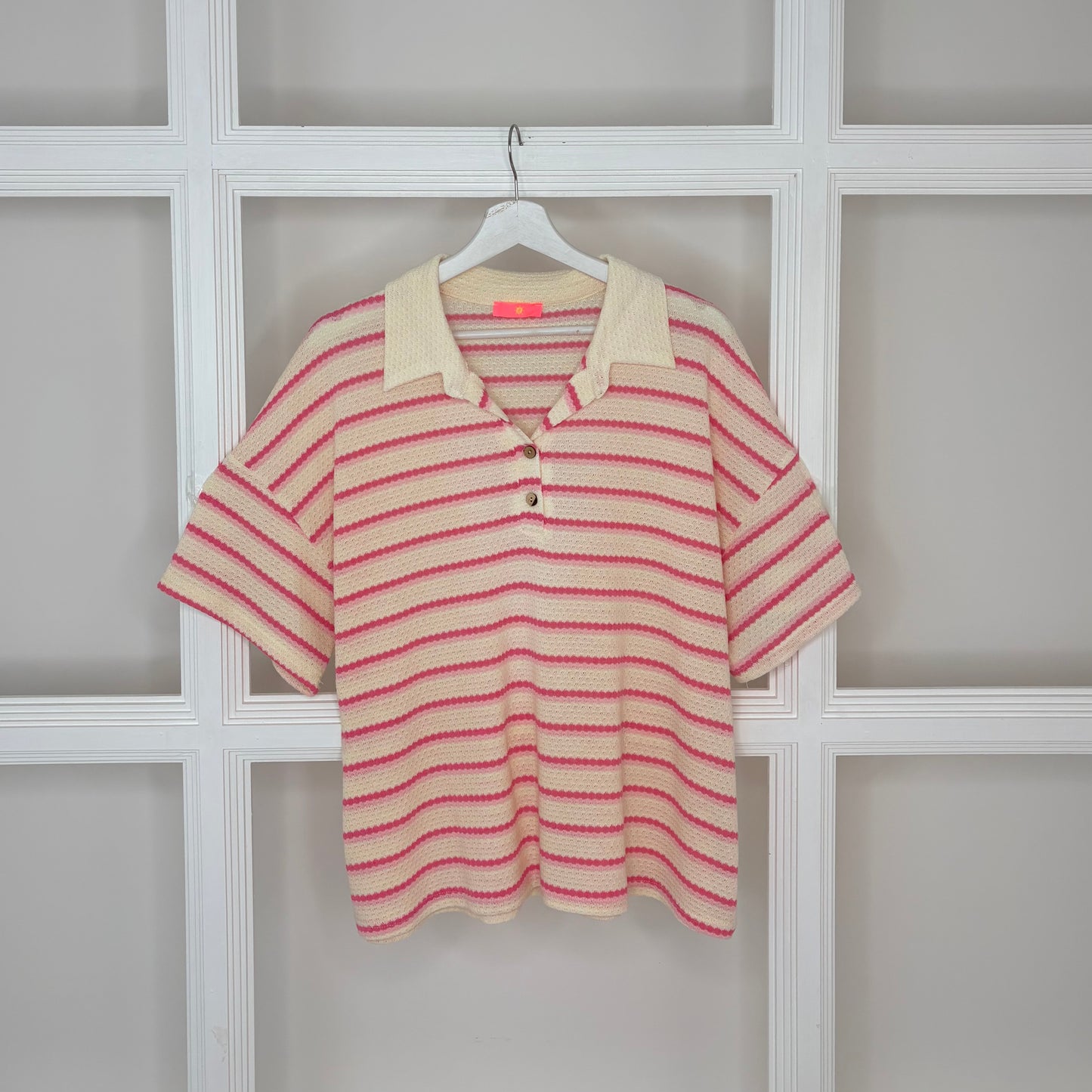 Shirt mit Polokragen - Elsa