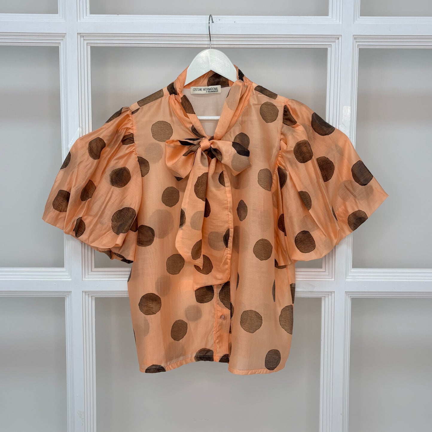 Elegante Polka-Dot-Muster Bluse - Eduarda