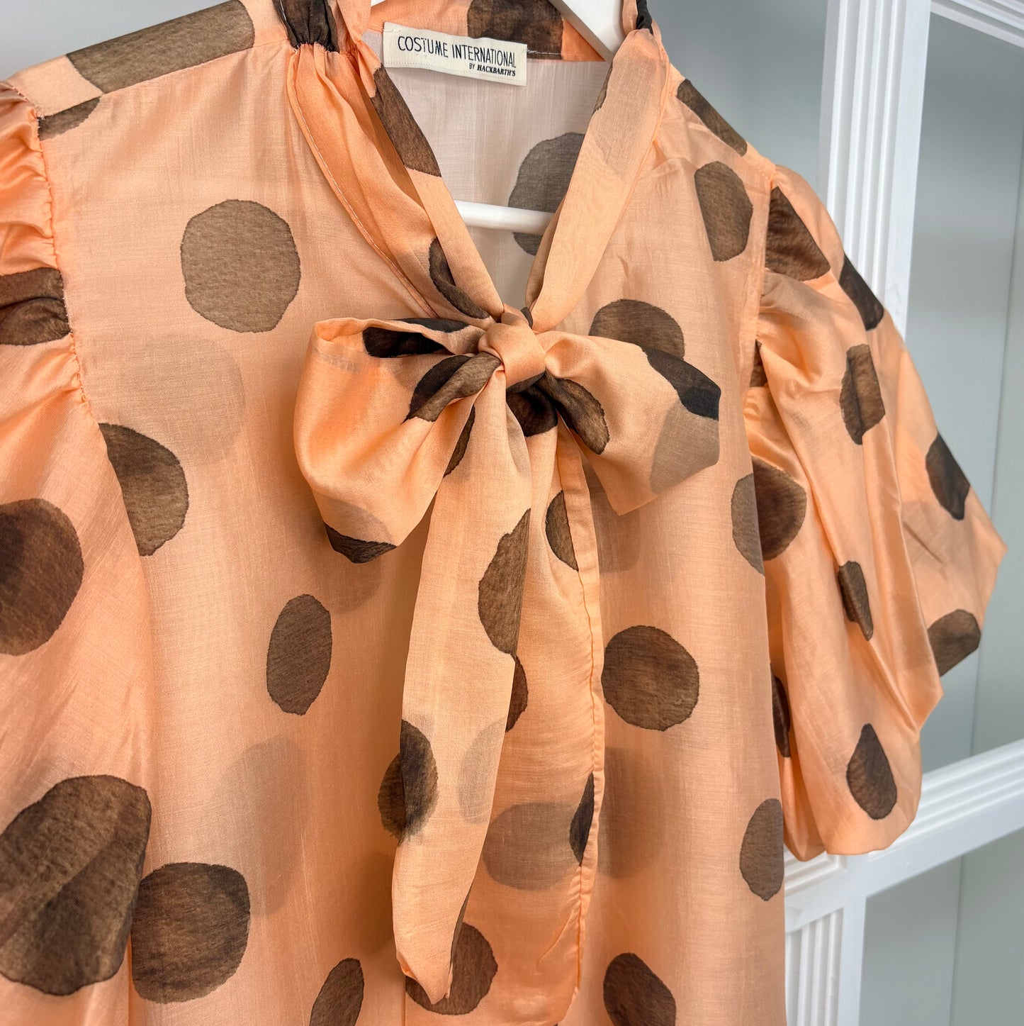 Elegante Polka-Dot-Muster Bluse - Eduarda