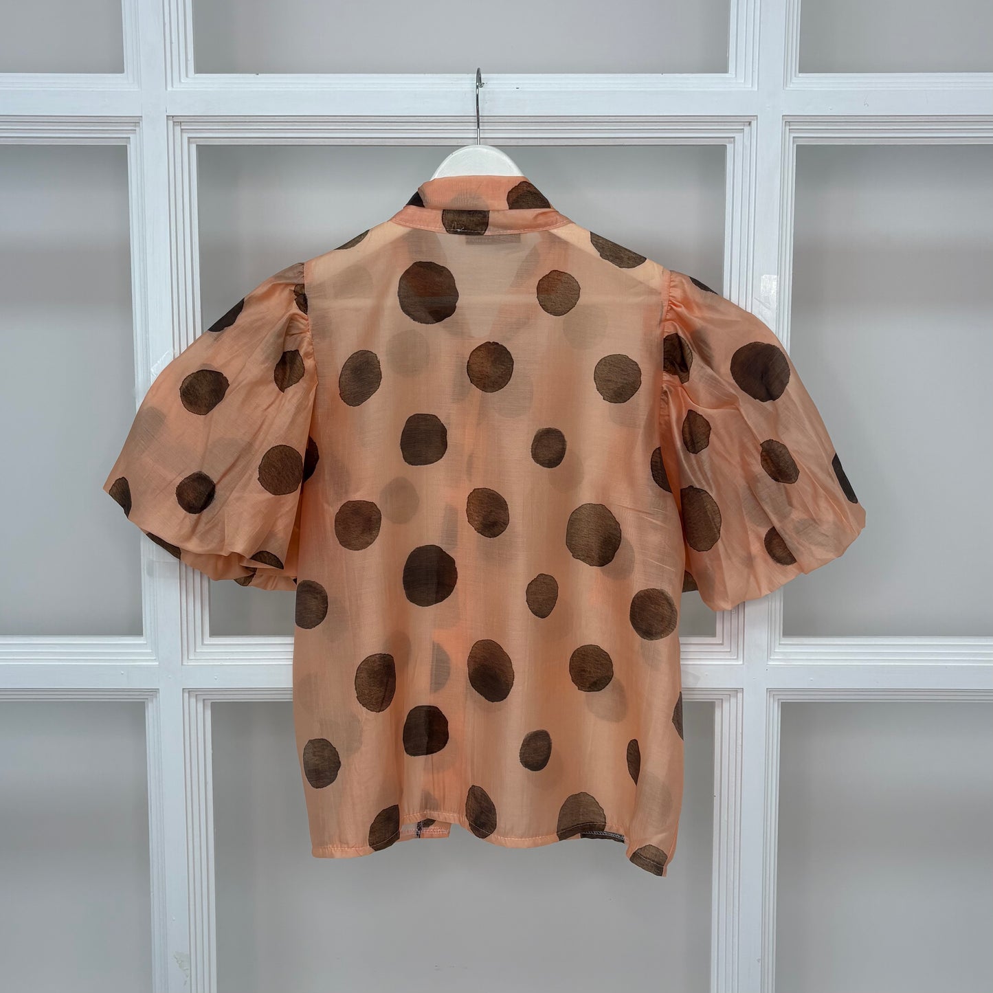 Elegante Polka-Dot-Muster Bluse - Eduarda