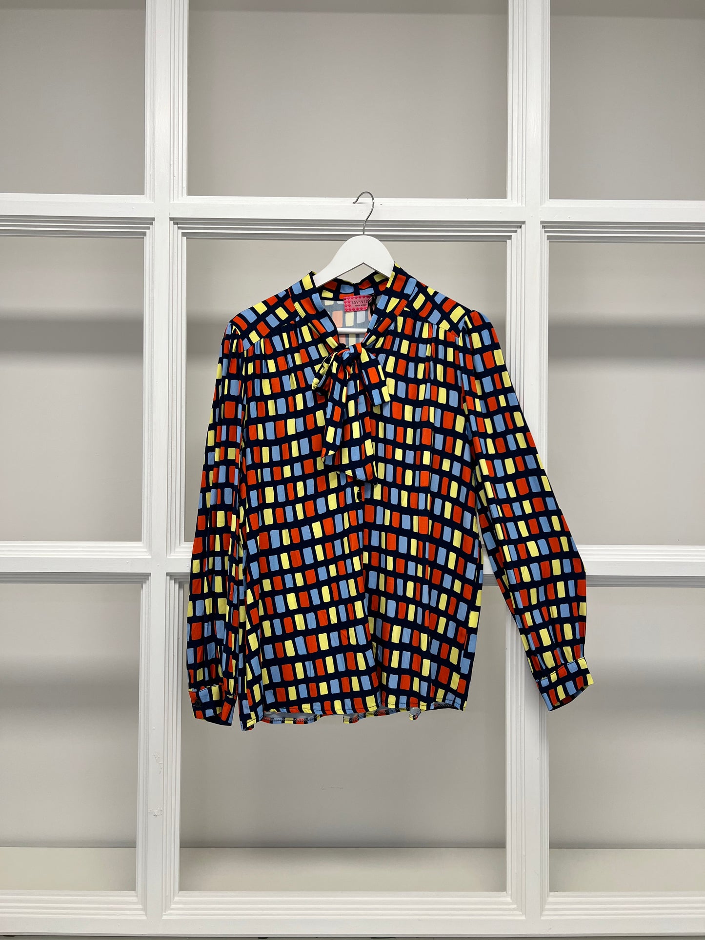 Bluse Color Blocks Ayla