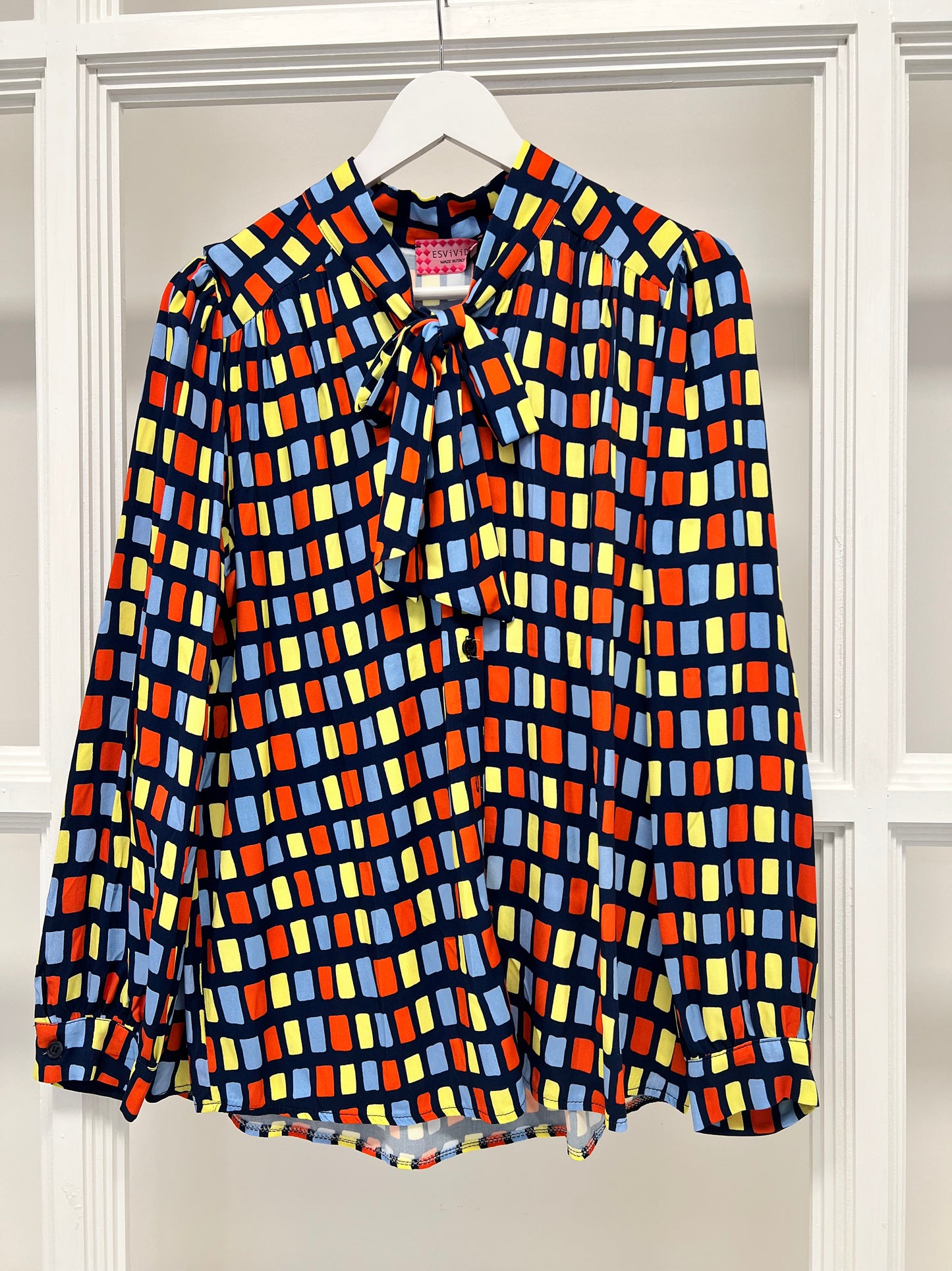 Bluse Color Blocks Ayla