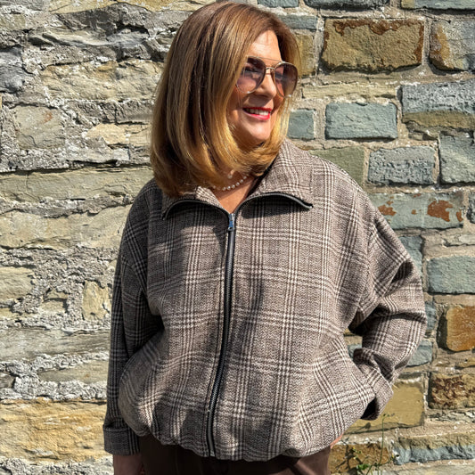 Jacke mit modernem Stehkragen - Ida