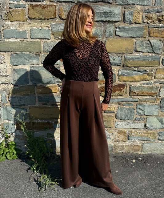 Elegante Hose mit Bundfalten - Irina