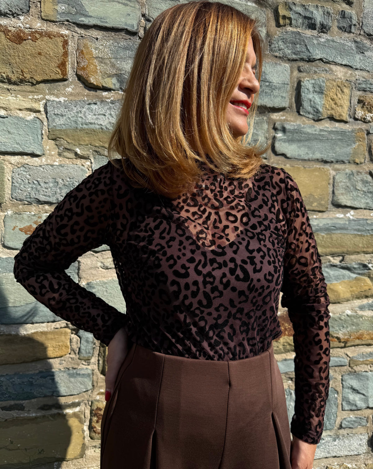 Oberteil in Mesh-Material - Irma