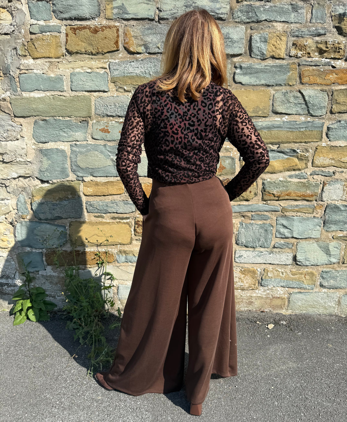 Elegante Hose mit Bundfalten - Irina