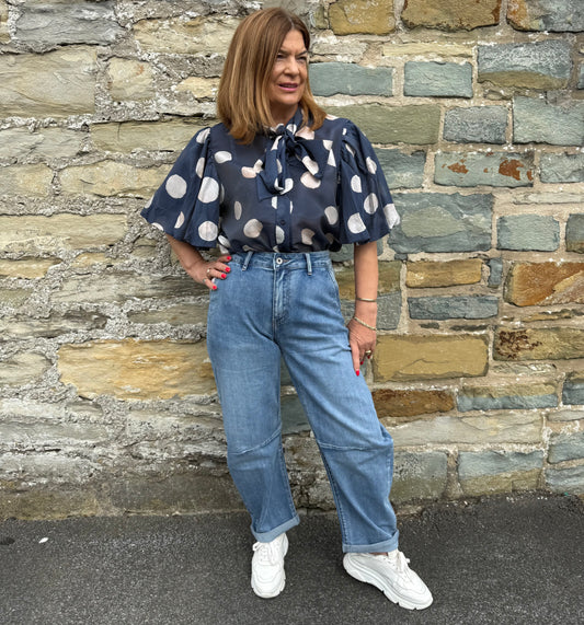 Moderne Barrel-Jeans - Elinor