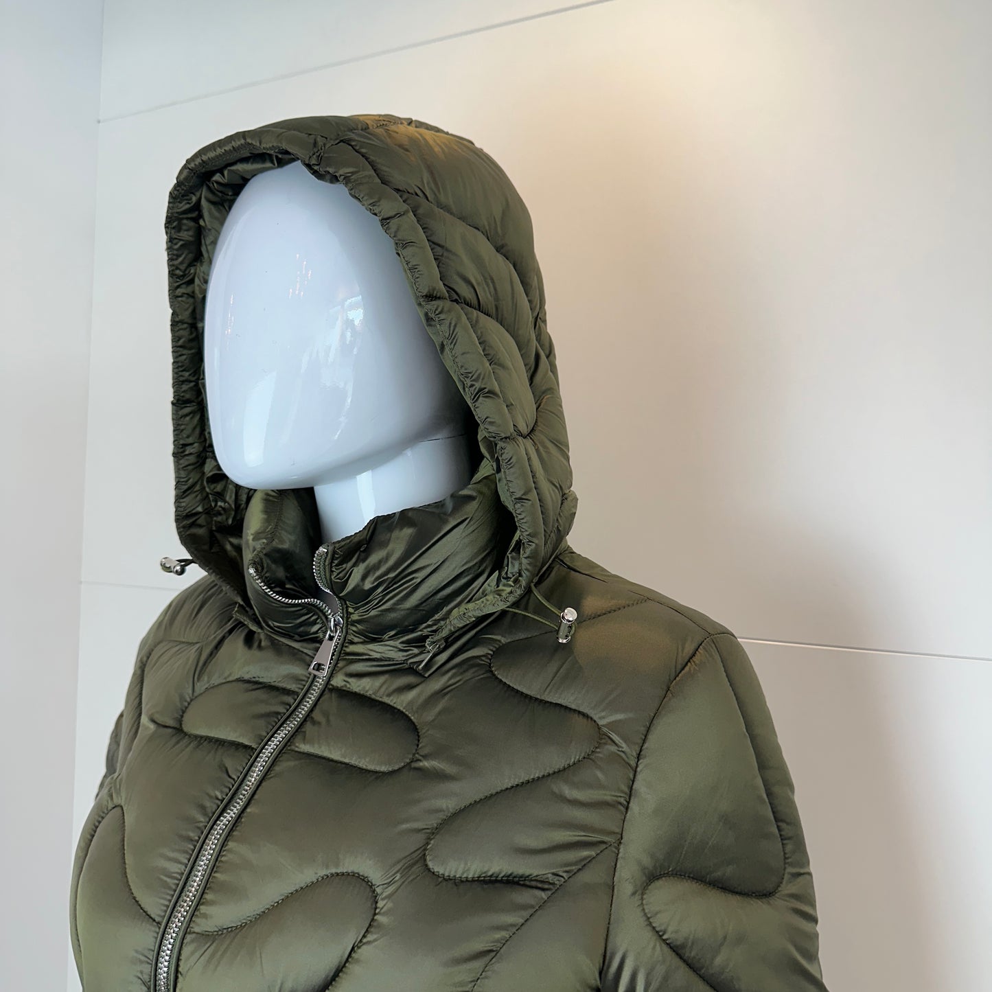 Steppjacke Khaki