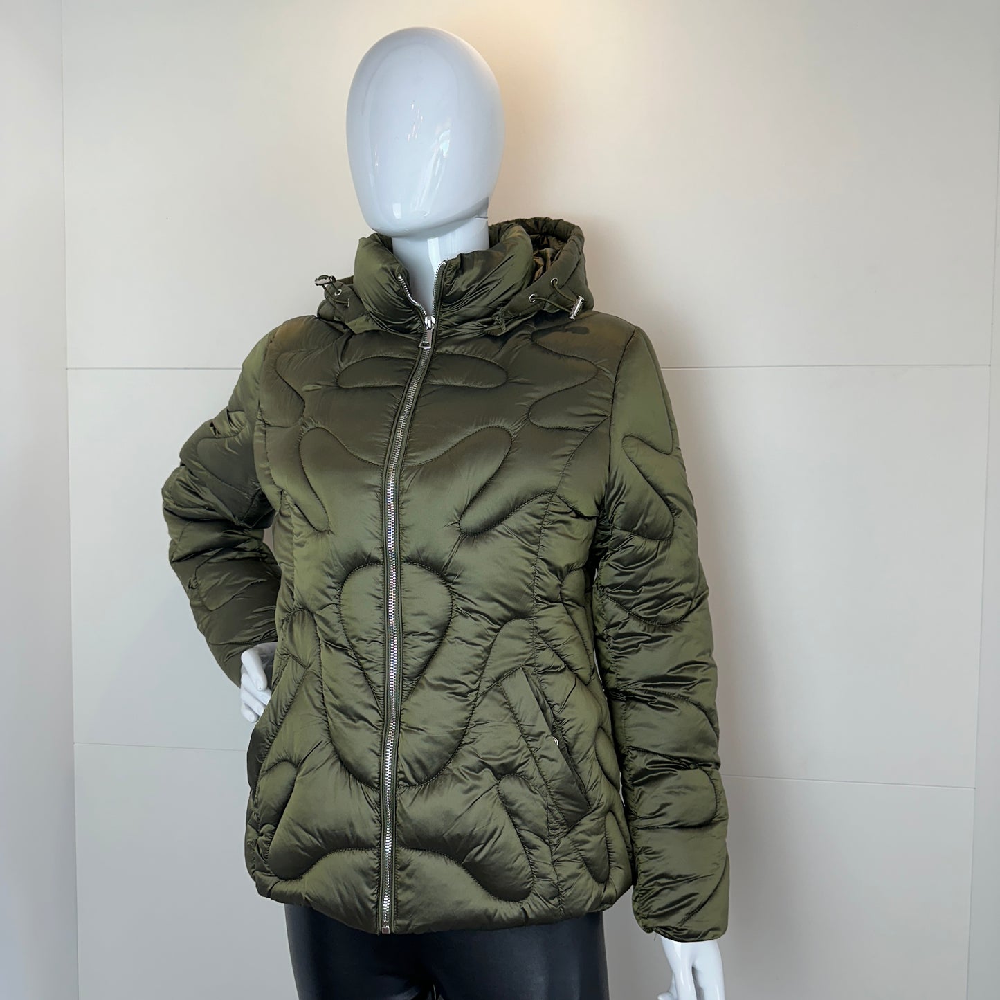 Steppjacke Khaki