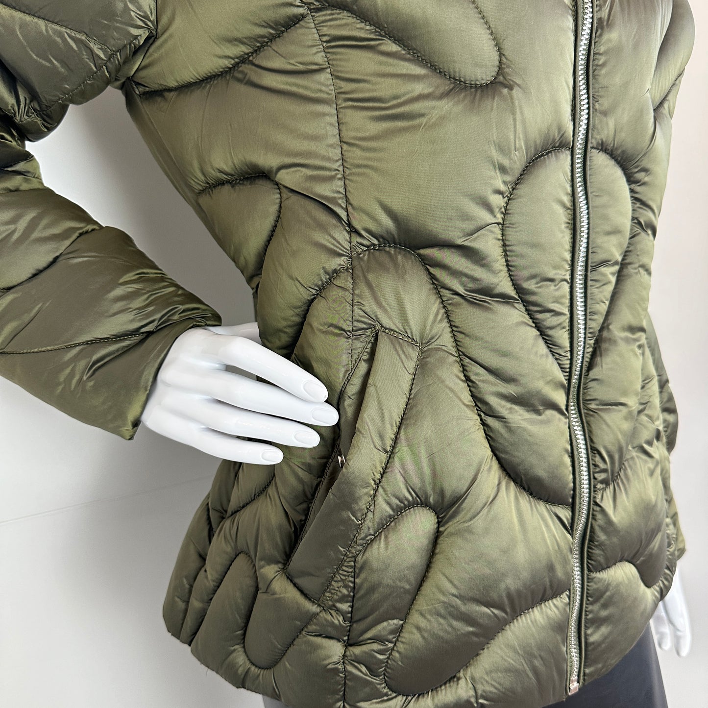 Steppjacke Khaki