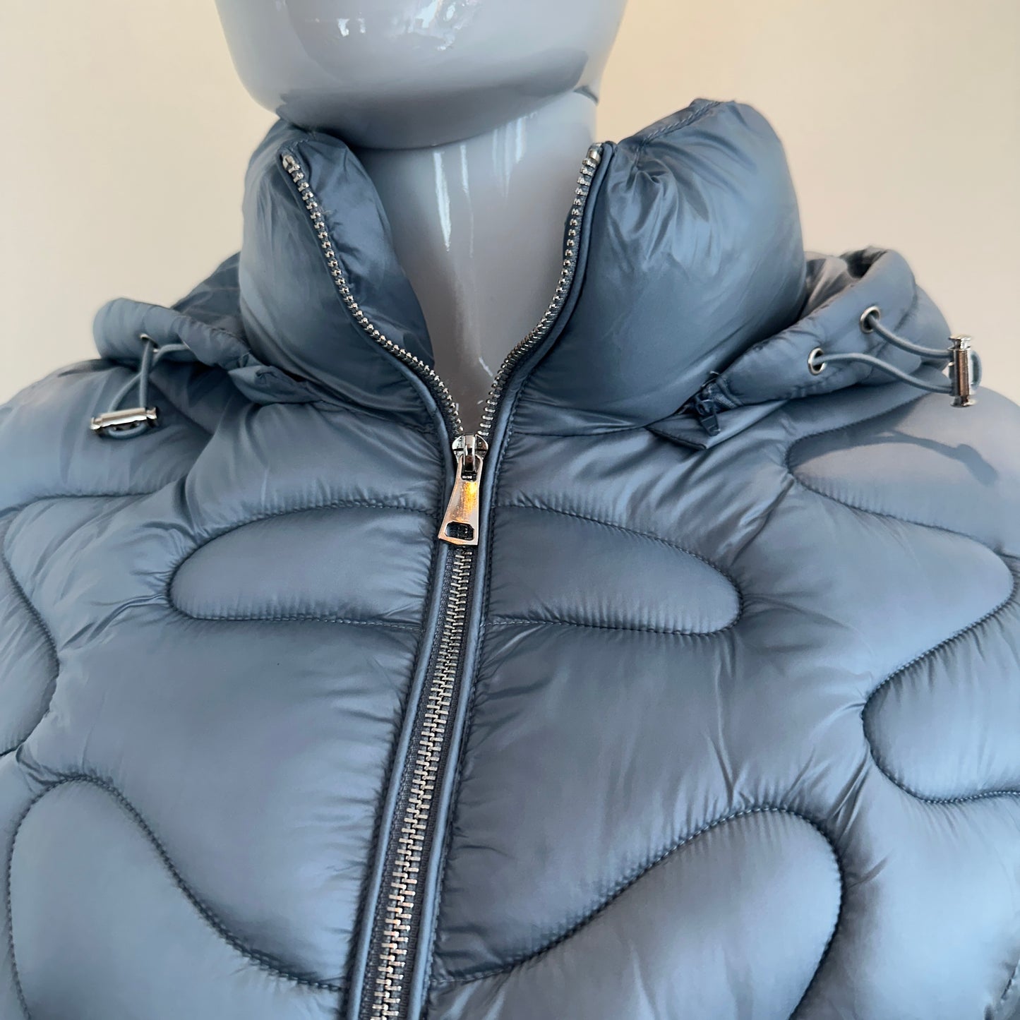 Steppjacke Blau