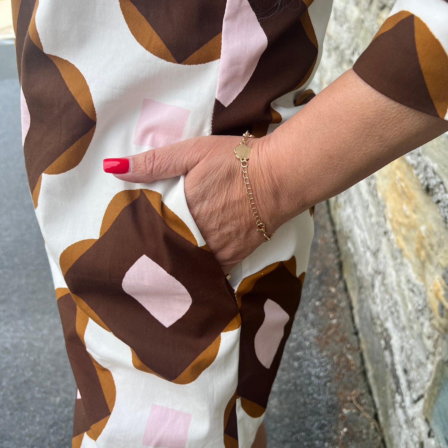 Kleid mit Retro-Print - Edelgard