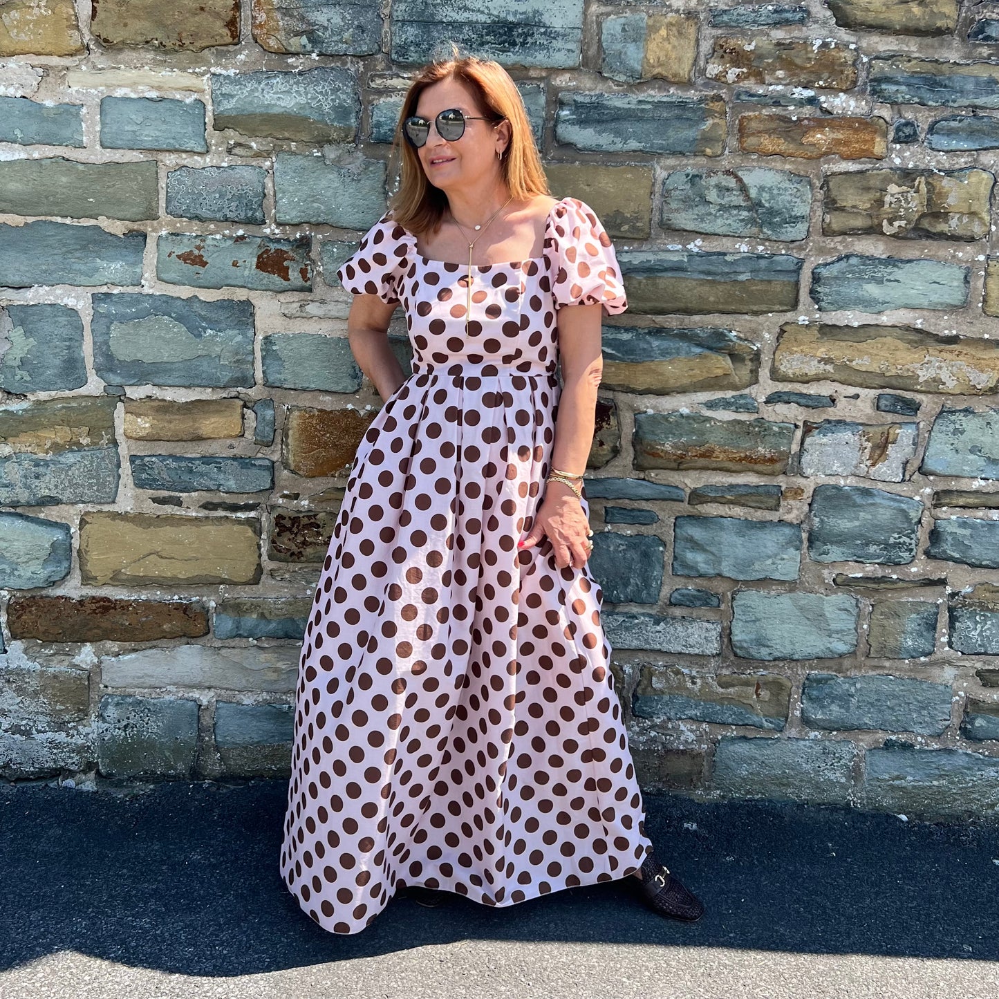 Verspieltes Maxikleid - Friederike