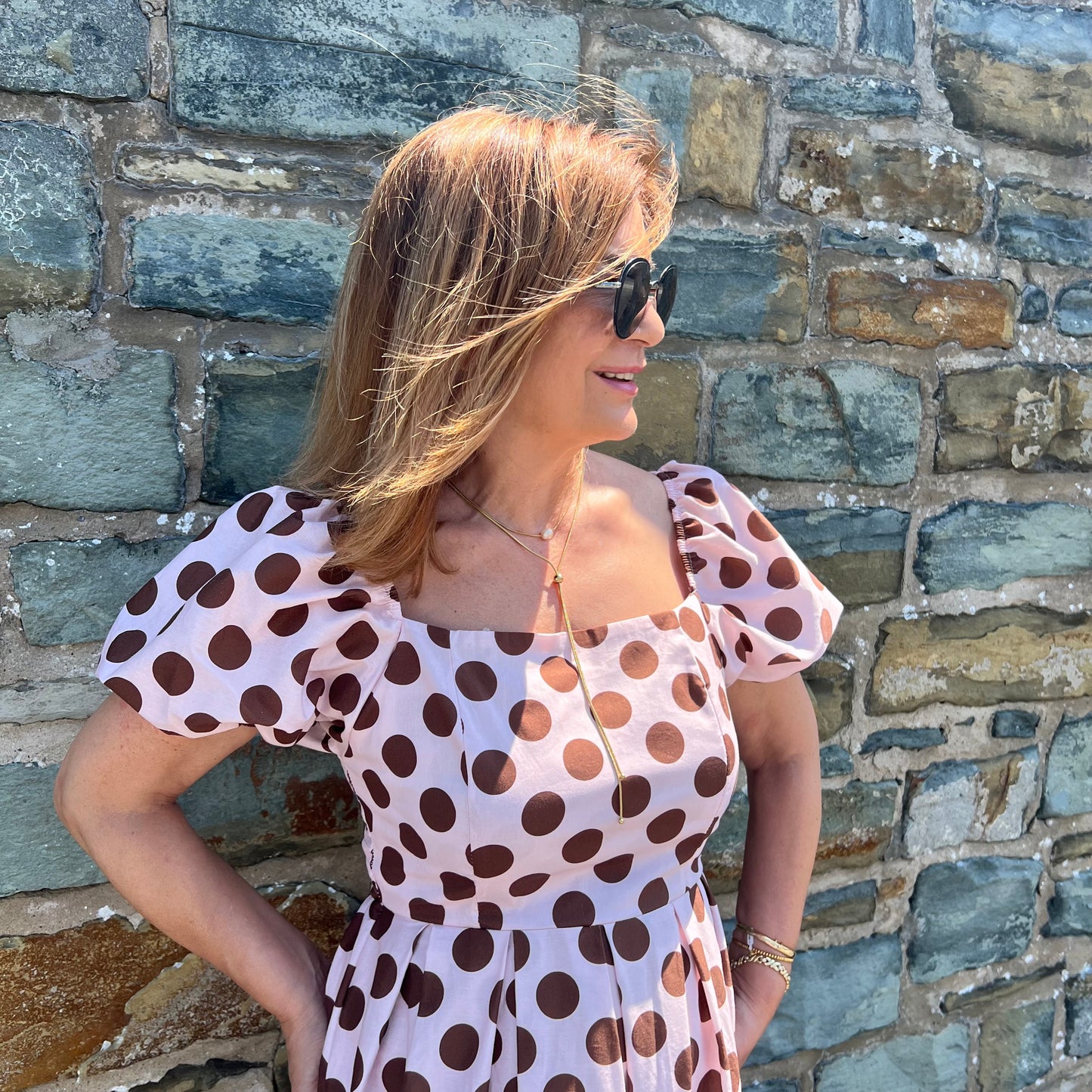 Verspieltes Maxikleid - Friederike