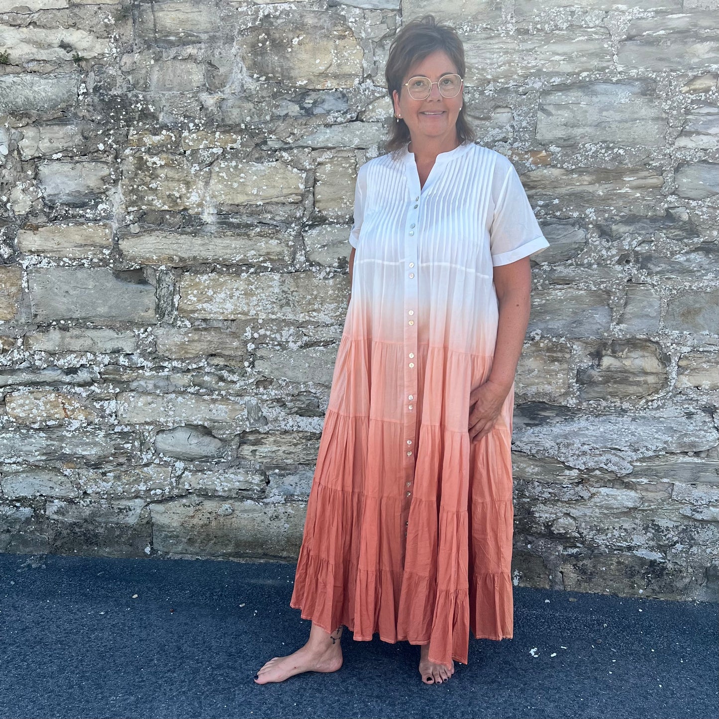 Maxikleid mit Farbverlauf - Gemma