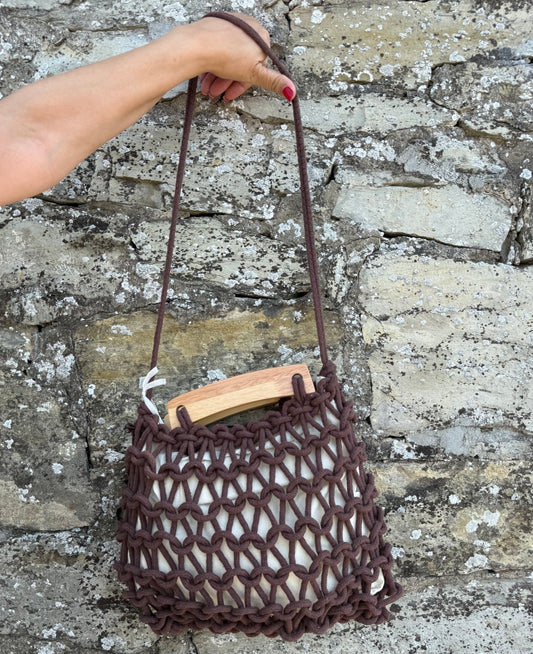 Schultertasche im Netzdesign - Grazia