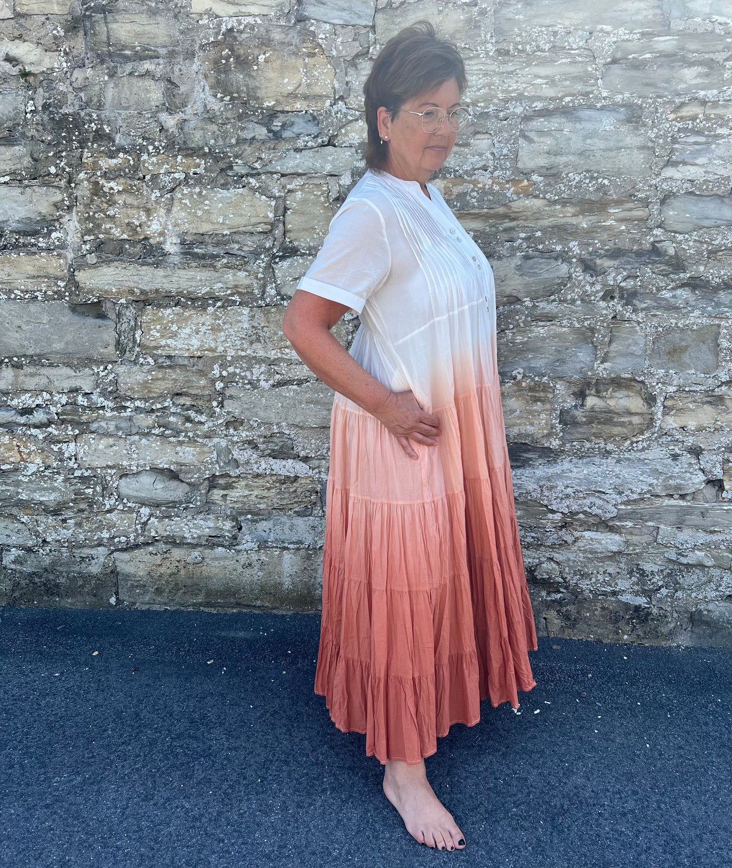 Maxikleid mit Farbverlauf - Gemma