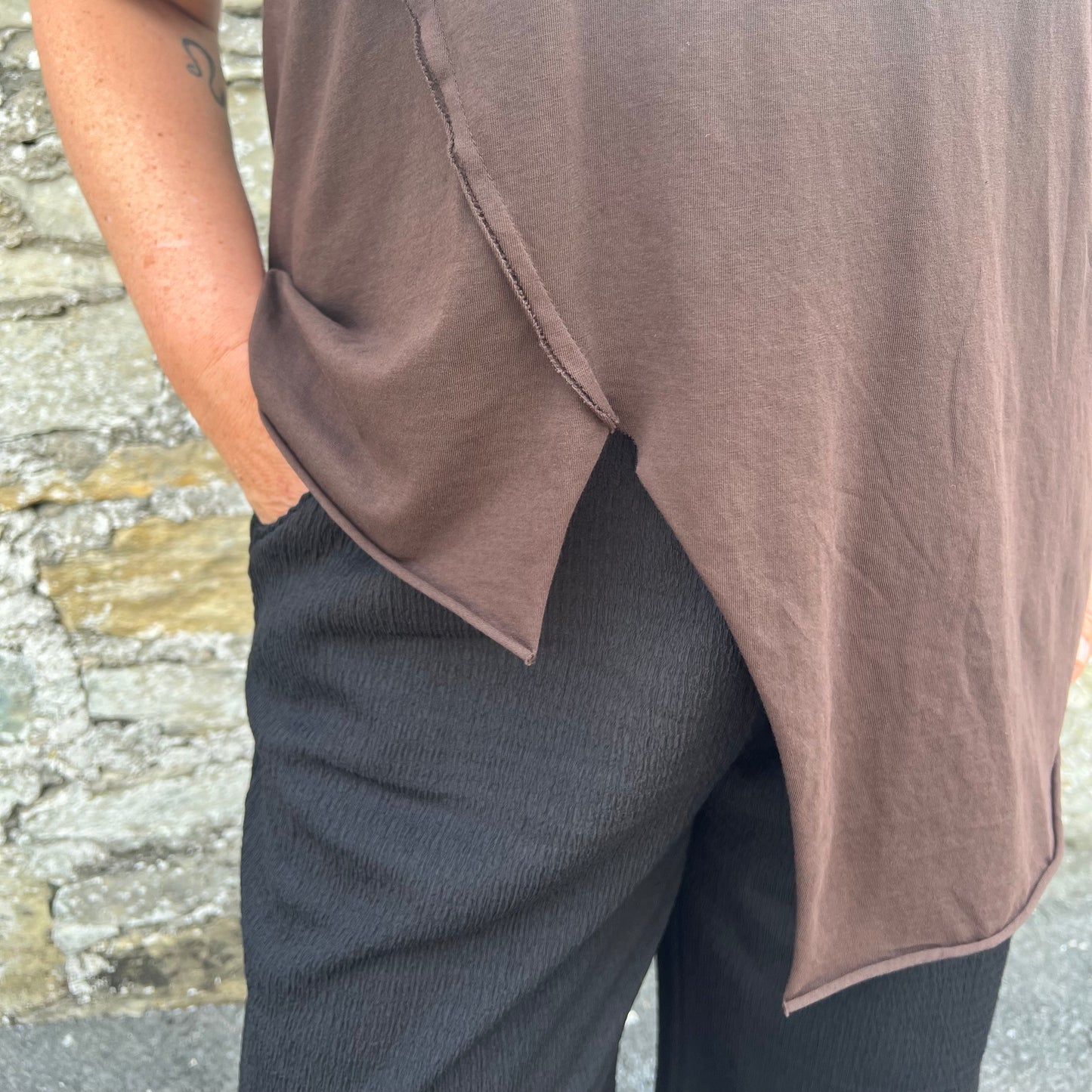 Asymmetrisches Longshirt - Gwendolyn