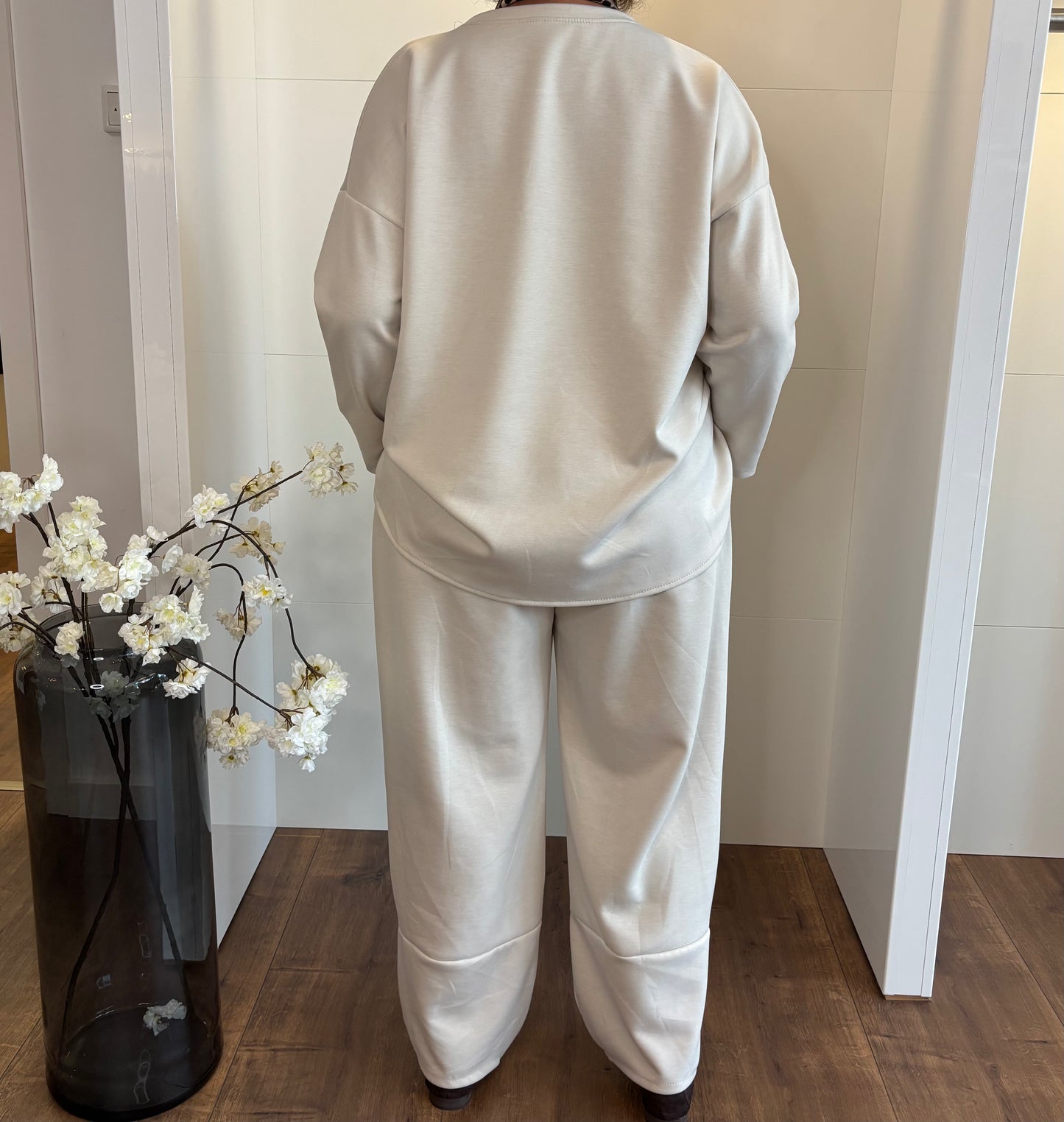 Loungewear-Hose „Cream Comfort“