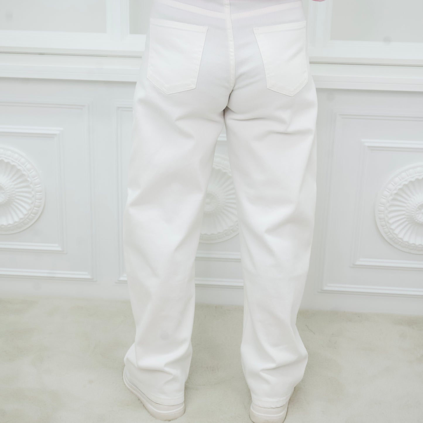 Weiße Jeans von ZAC&ZOE im modernen Straight Fit Dyana