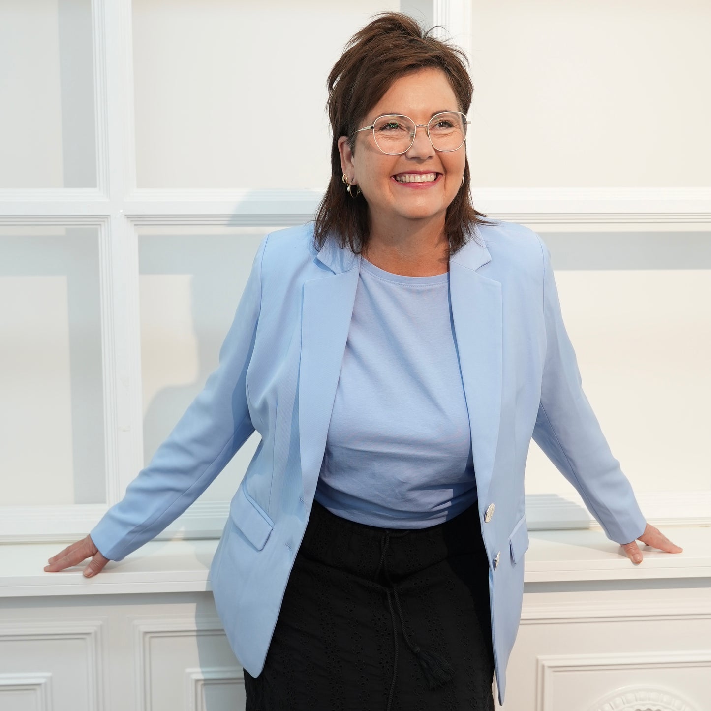Blazer blau mit goldenen Knöpfe Darya