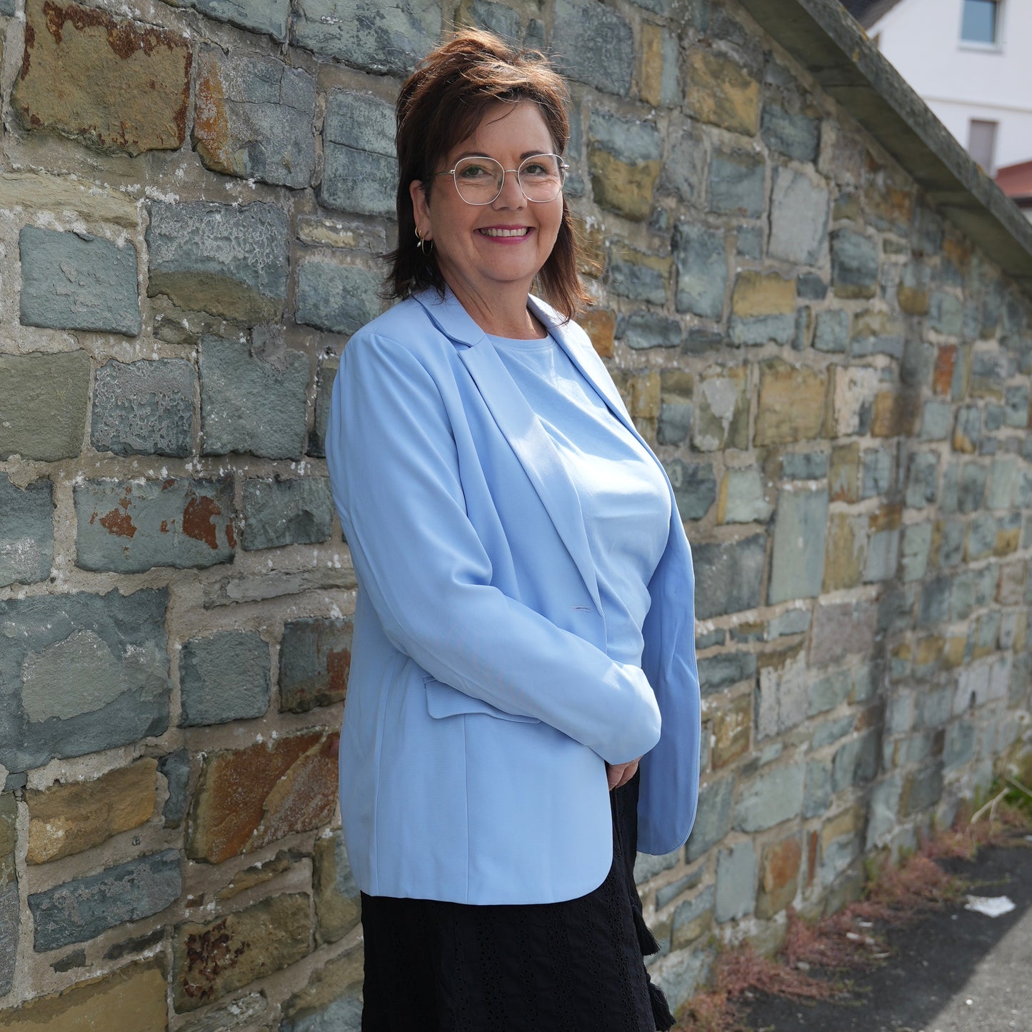 Blazer blau mit goldenen Knöpfe Darya