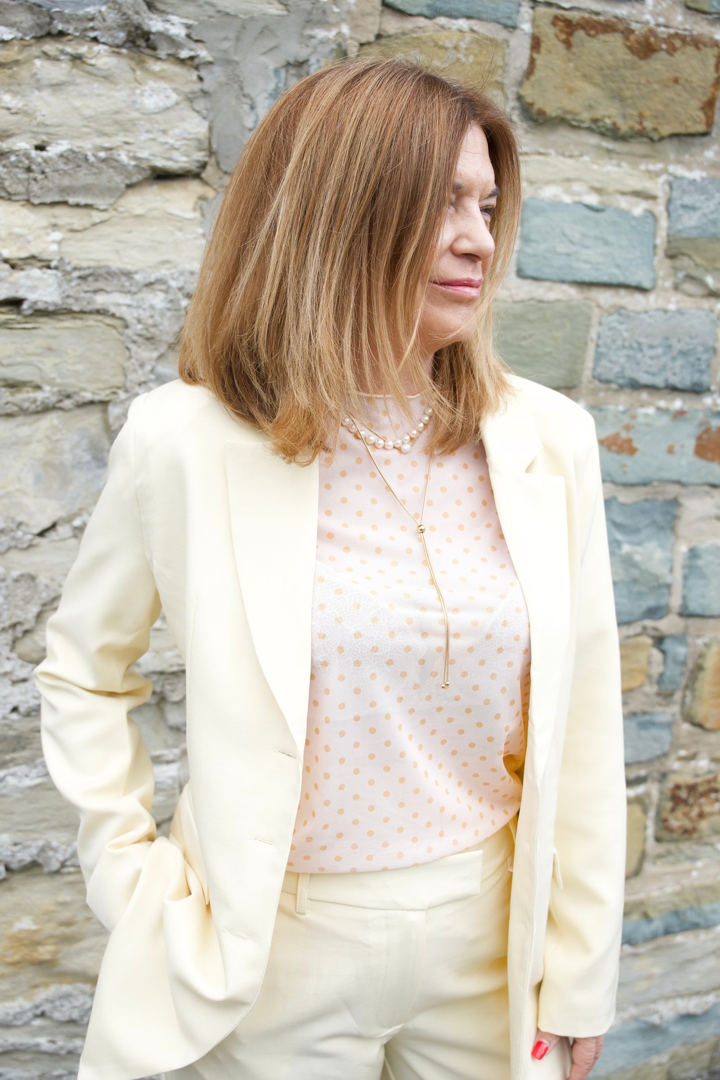 Buttermilk Blazer - Elira
