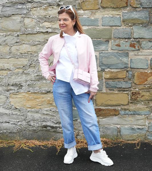 Blouson in zartem Rosa - Elodie