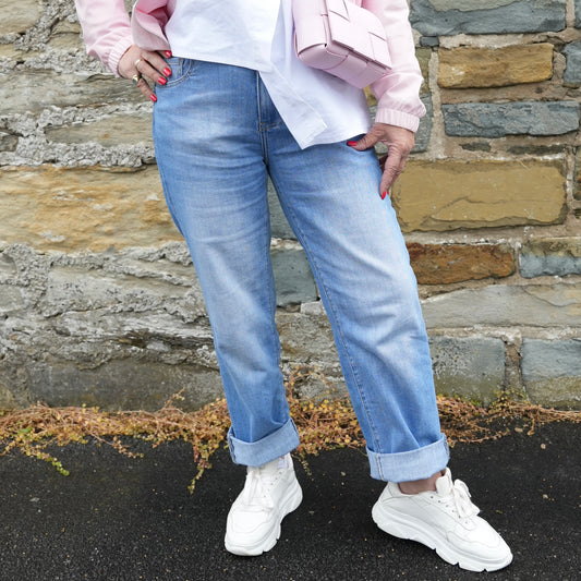 Lässige Jeans mit Hosenkrempe - Elisabeth