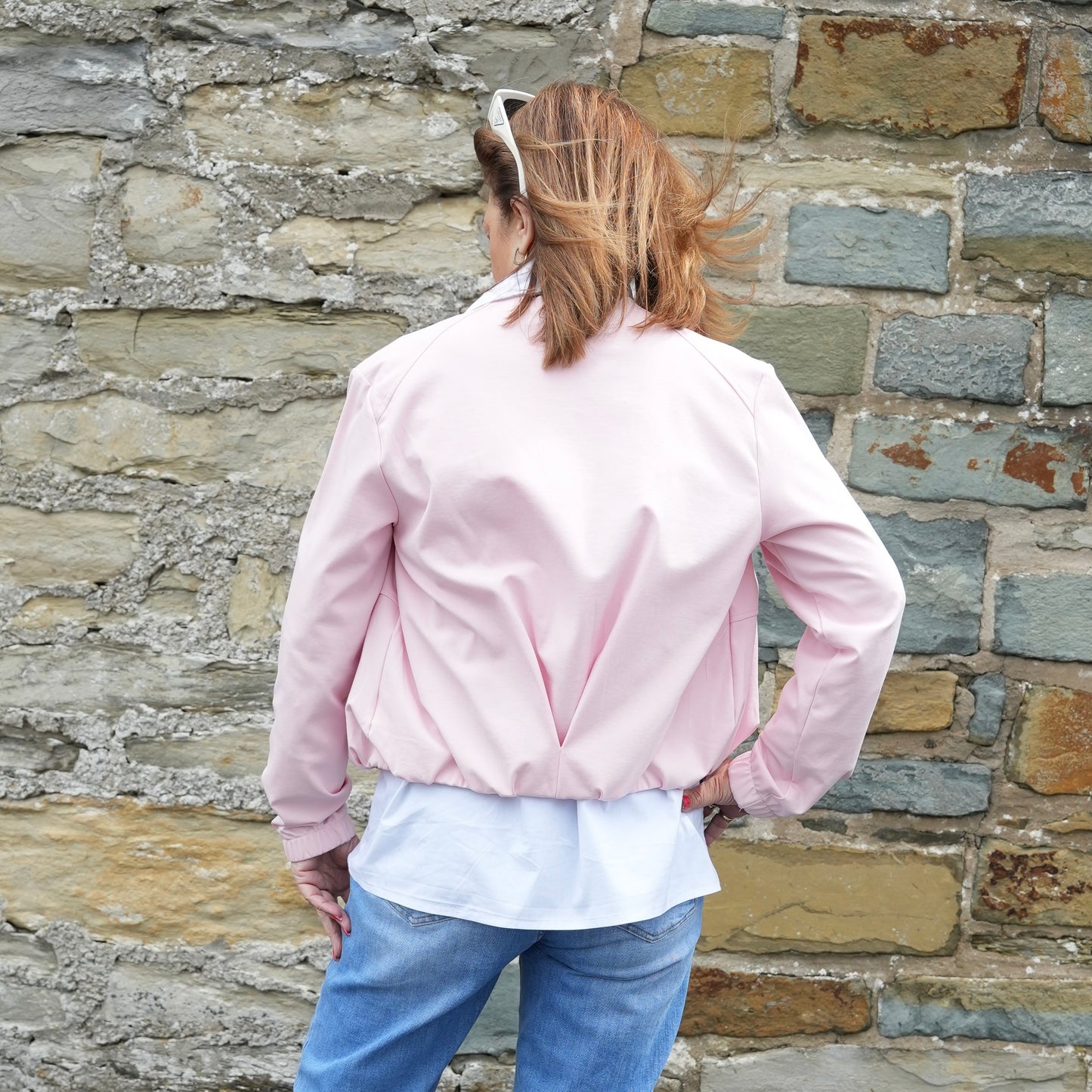 Blouson in zartem Rosa - Elodie